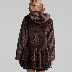 Free People Cheetah Coat